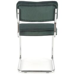 Scaun Halmar K510 (Dark Green/Chrome) Thumb