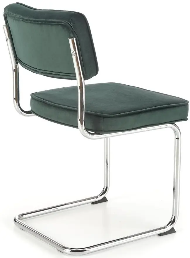 Scaun Halmar K510 (Dark Green/Chrome)