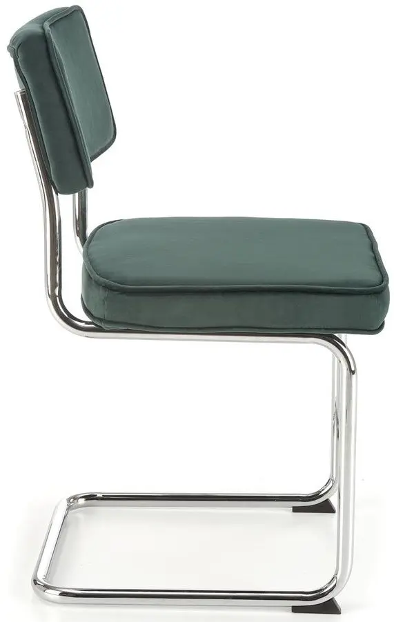 Scaun Halmar K510 (Dark Green/Chrome)
