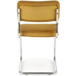 Scaun Halmar K510 (Mustard/Chrome) Thumb