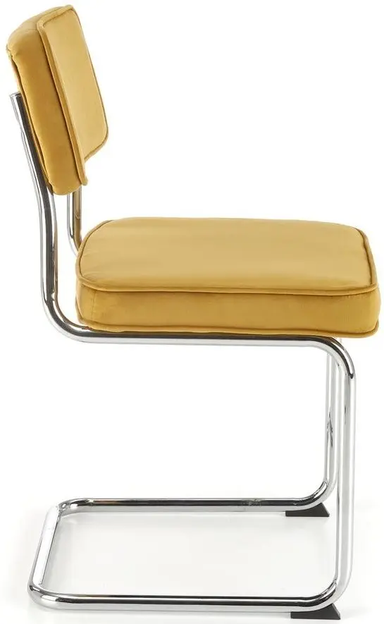 Scaun Halmar K510 (Mustard/Chrome)