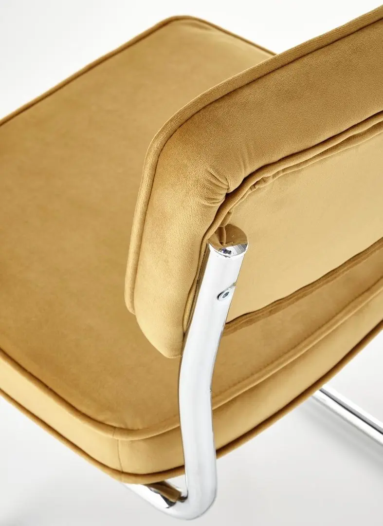 Scaun Halmar K510 (Mustard/Chrome)
