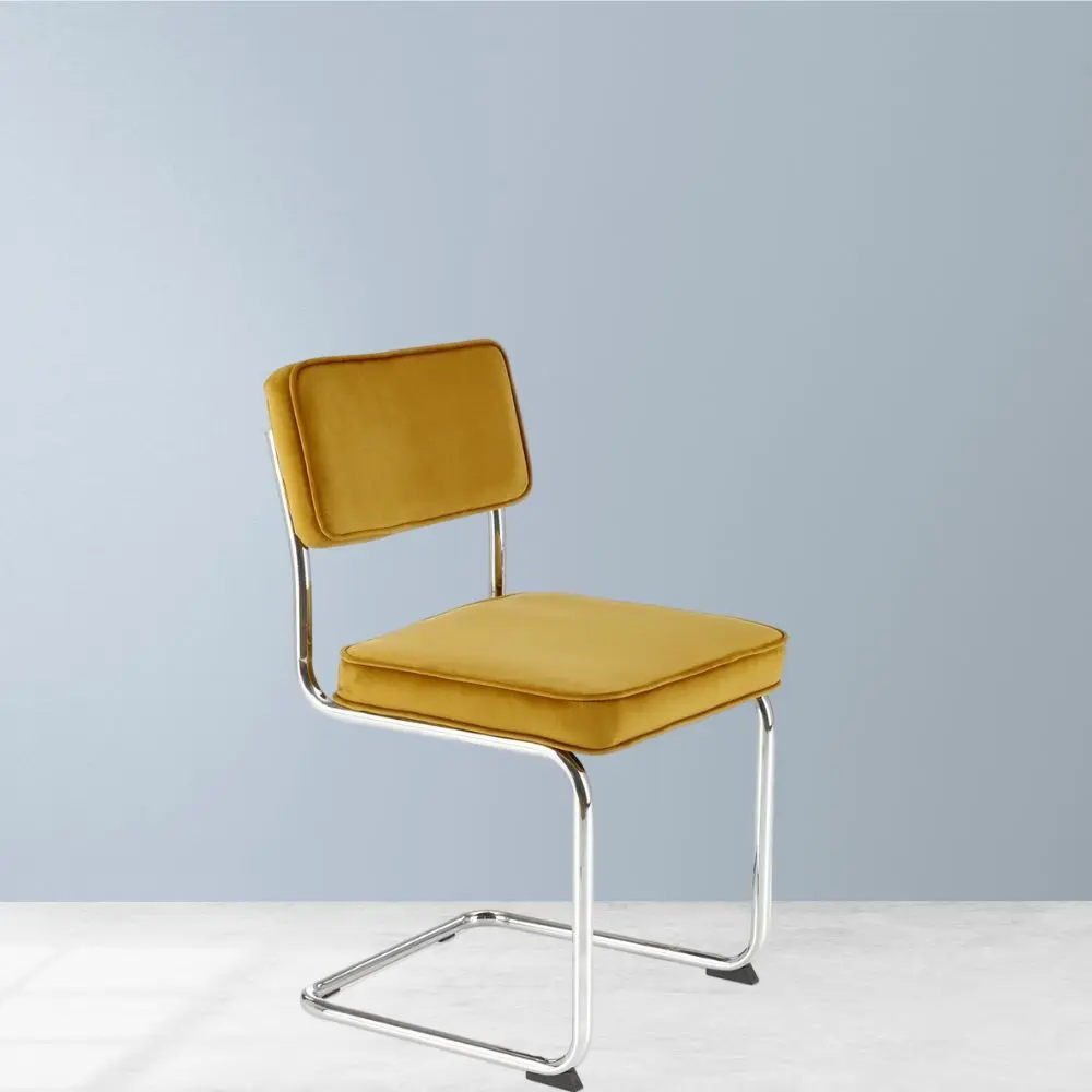 Scaun Halmar K510 (Mustard/Chrome)