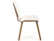 Scaun Halmar K511 (Cream/Walnut)