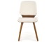 Scaun Halmar K511 (Cream/Walnut)