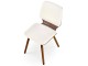 Scaun Halmar K511 (Cream/Walnut)