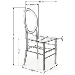 Scaun Halmar K513 (Smoked) Thumb