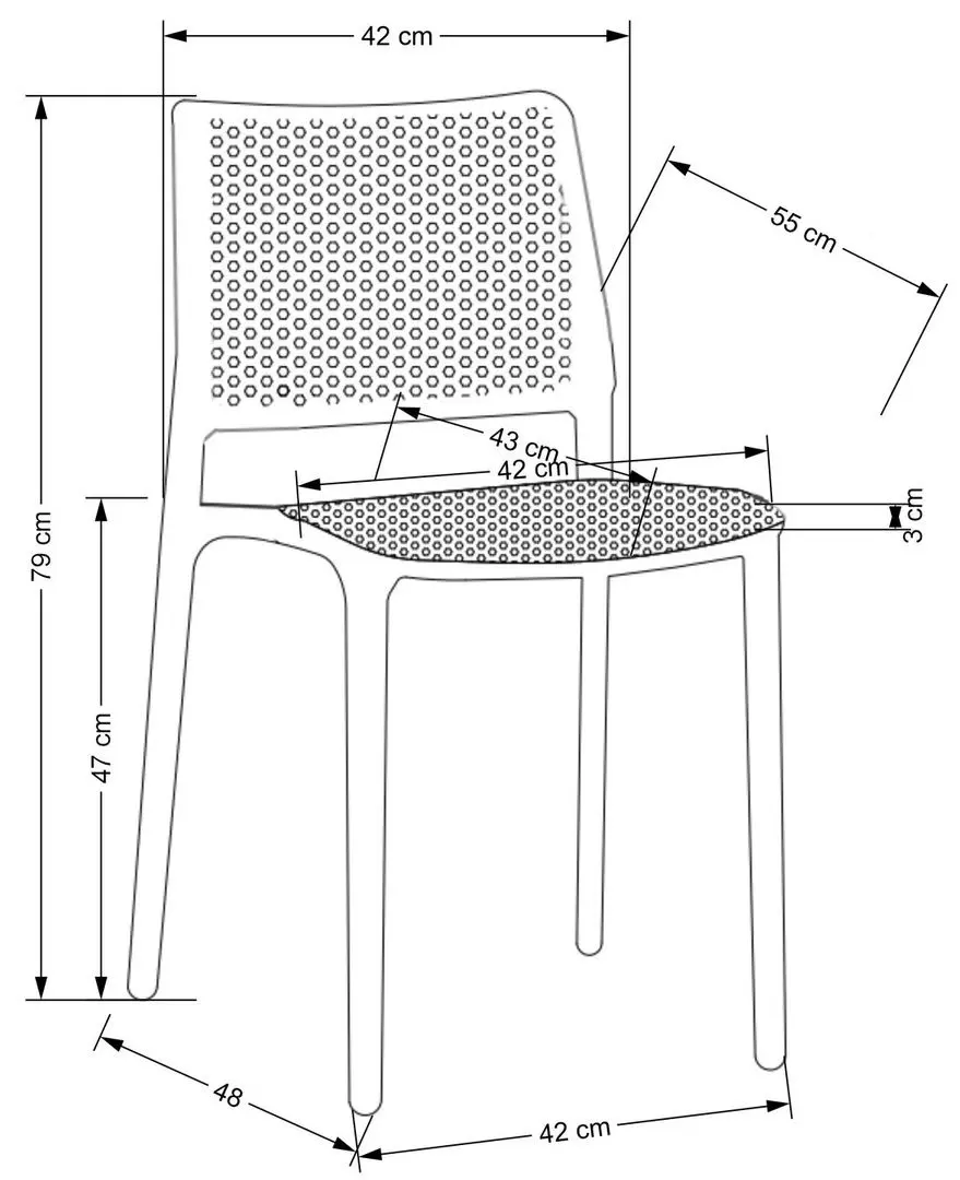 Стул Halmar K514 (Black)
