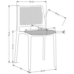 Scaun Halmar K514 (White) Thumb
