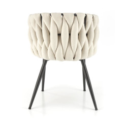 Стул Halmar K516 (Light Beige/Black) Thumb