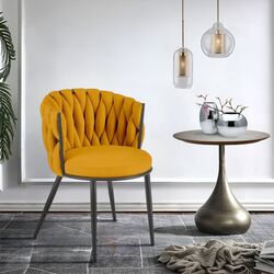 Scaun Halmar K516 (Mustard/Black)