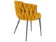 Scaun Halmar K516 (Mustard/Black)