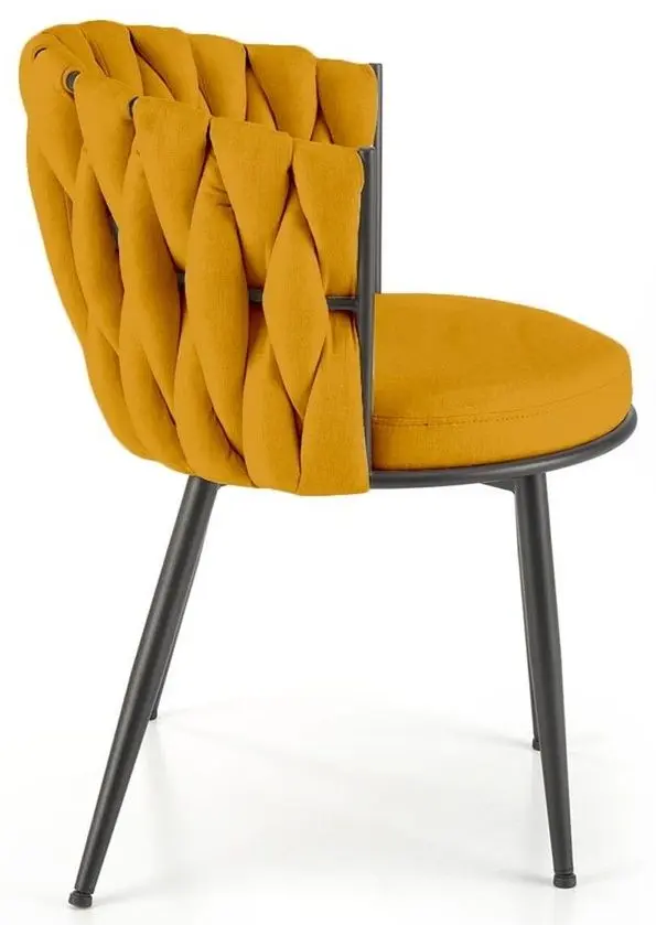Scaun Halmar K516 (Mustard/Black)
