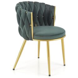 Scaun Halmar K517 (Dark Green/Gold) Thumb