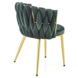 Scaun Halmar K517 (Dark Green/Gold) Thumb