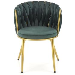 Scaun Halmar K517 (Dark Green/Gold) Thumb