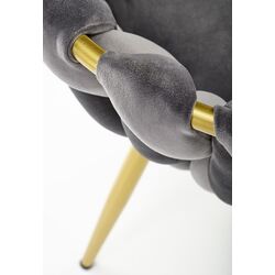 Scaun Halmar K517 (Grey/Gold) Thumb