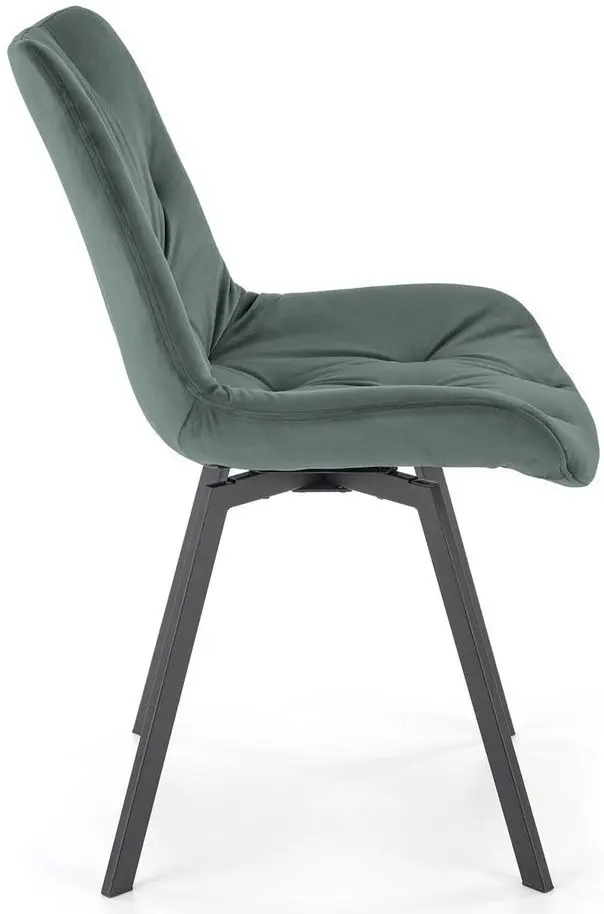 Scaun Halmar K519 (Dark Green/Black)