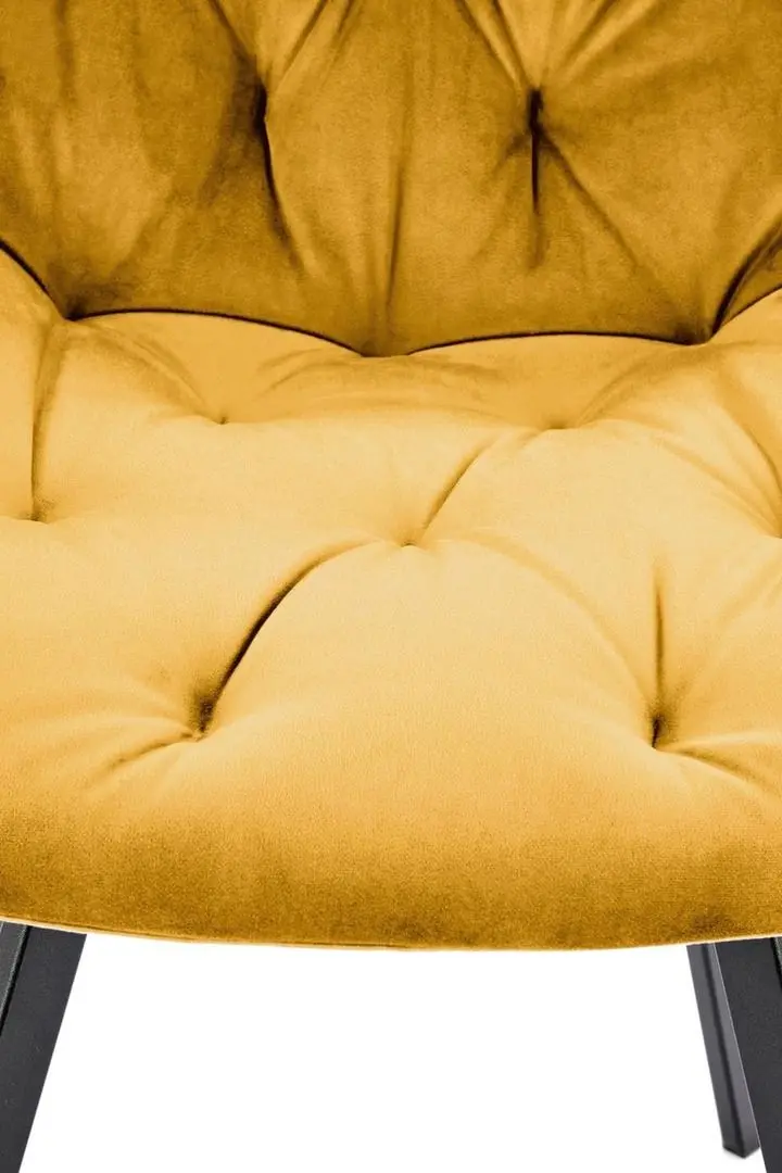 Scaun Halmar K519 (Mustard/Black)