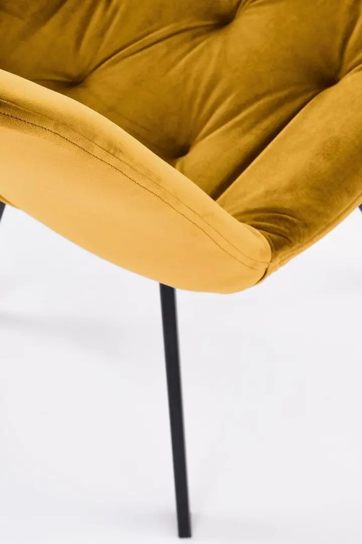 Scaun Halmar K519 (Mustard/Black)