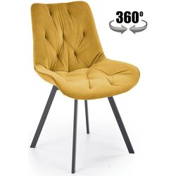 Scaun Halmar K519 (Mustard/Black) Thumb