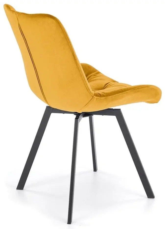 Scaun Halmar K519 (Mustard/Black)