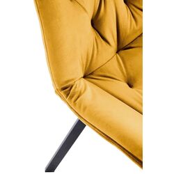 Scaun Halmar K519 (Mustard/Black) Thumb