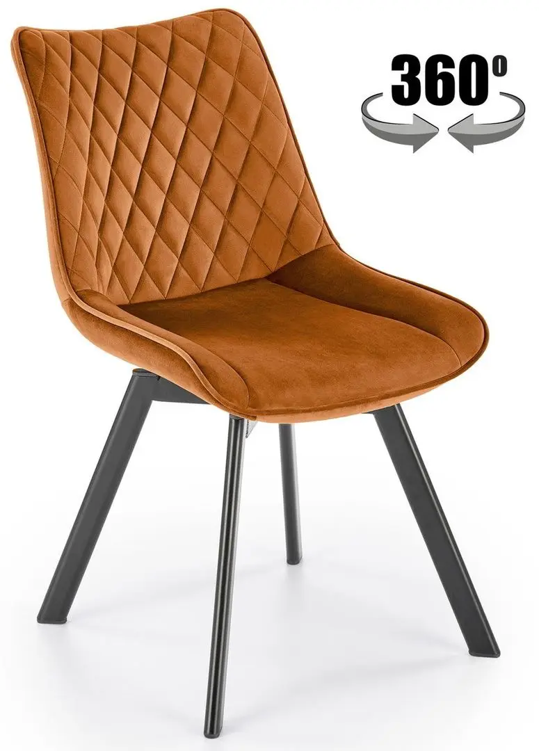 Стул Halmar K520 (Cinnamon/Black)