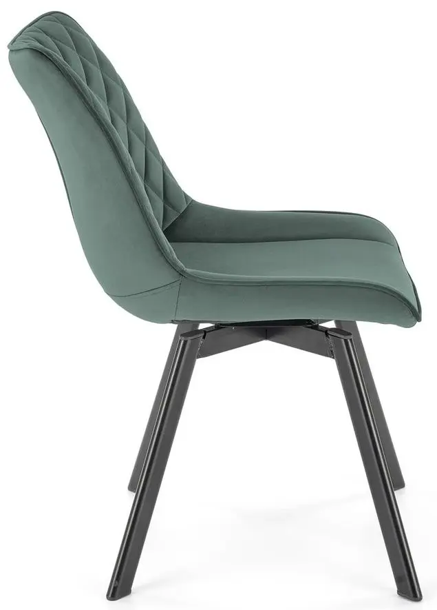 Стул Halmar K520 (Dark Green/Black)