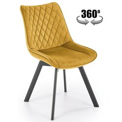 Scaun Halmar K520 (Mustard/Black) Thumb