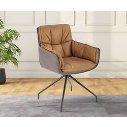 Scaun Halmar K523 (Brown/Dark Brown)