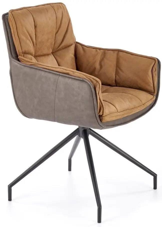 Scaun Halmar K523 (Brown/Dark Brown)