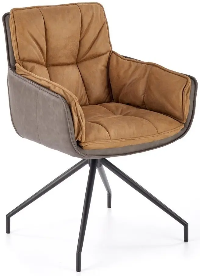 Scaun Halmar K523 (Brown/Dark Brown)