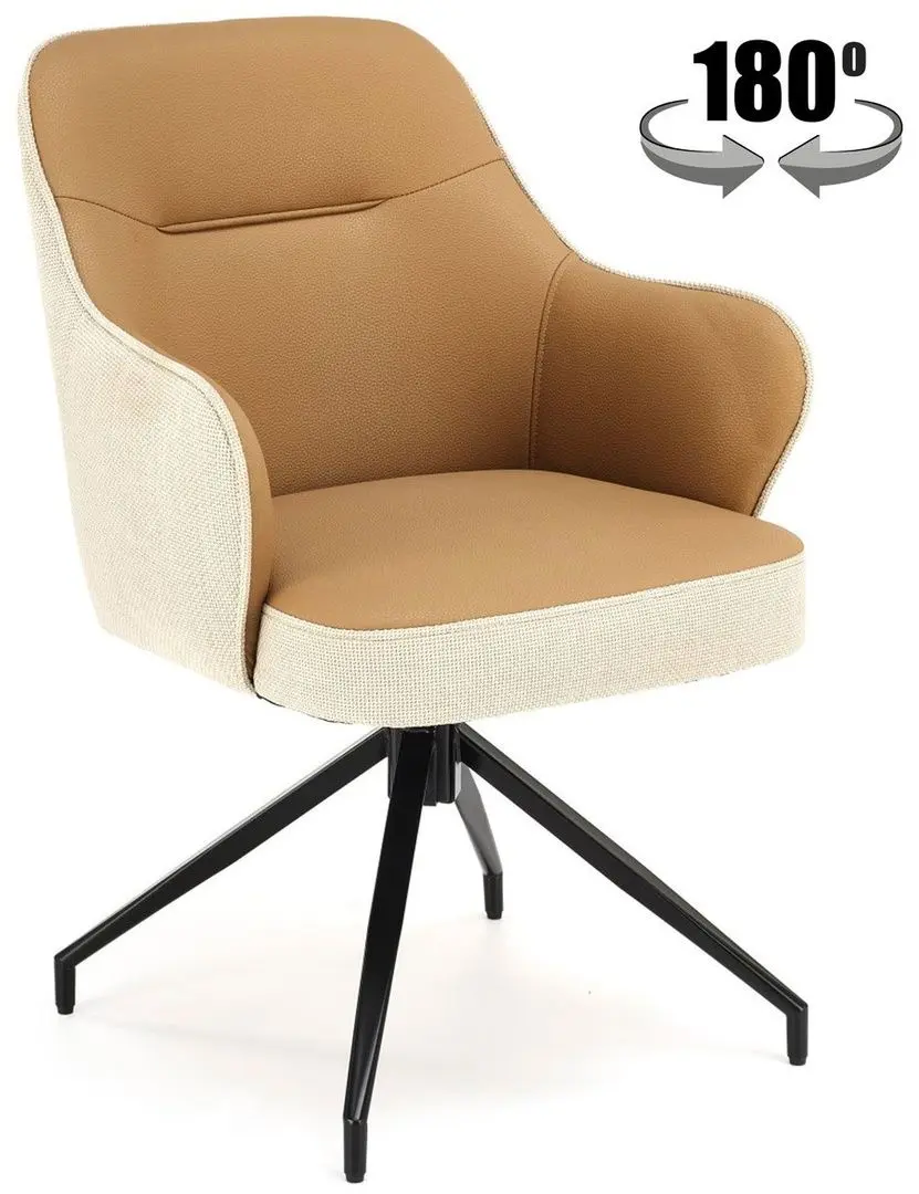 Scaun Halmar K527 (Beige/Black)