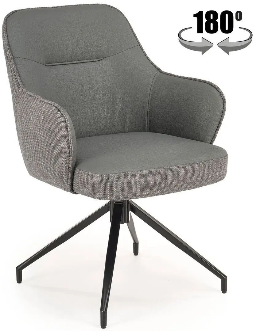 Scaun Halmar K527 (Grey/Black)