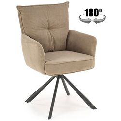 Scaun Halmar K528 (Cappuccino/Black) Thumb