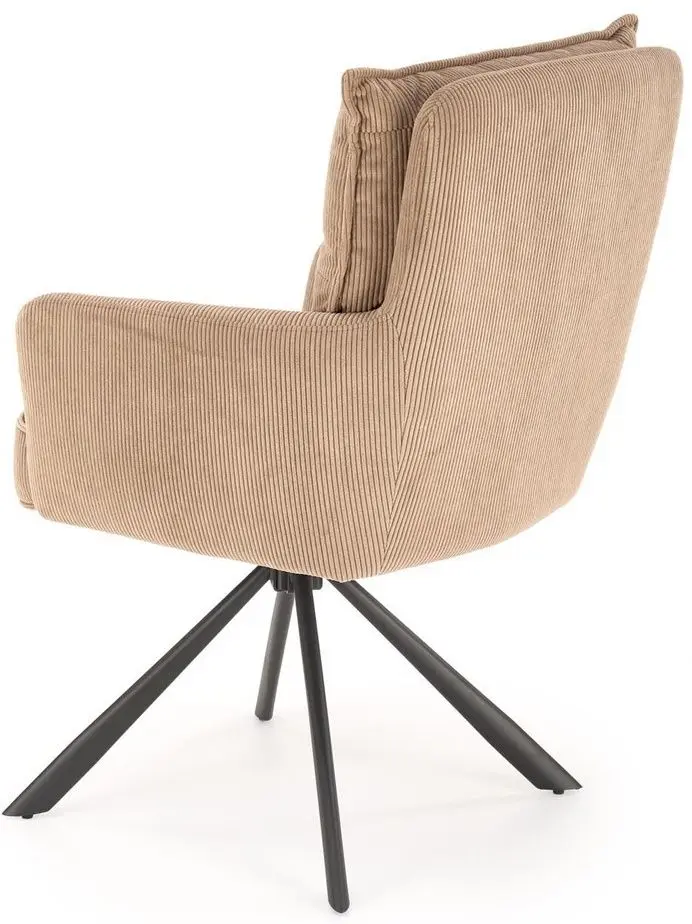 Scaun Halmar K528 (Cappuccino/Black)