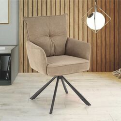 Scaun Halmar K528 (Cappuccino/Black)