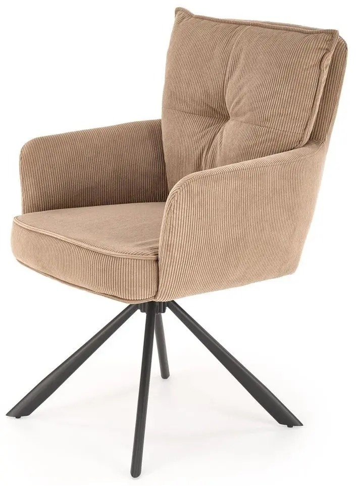 Scaun Halmar K528 (Cappuccino/Black)