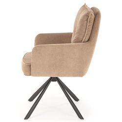 Scaun Halmar K528 (Cappuccino/Black) Thumb