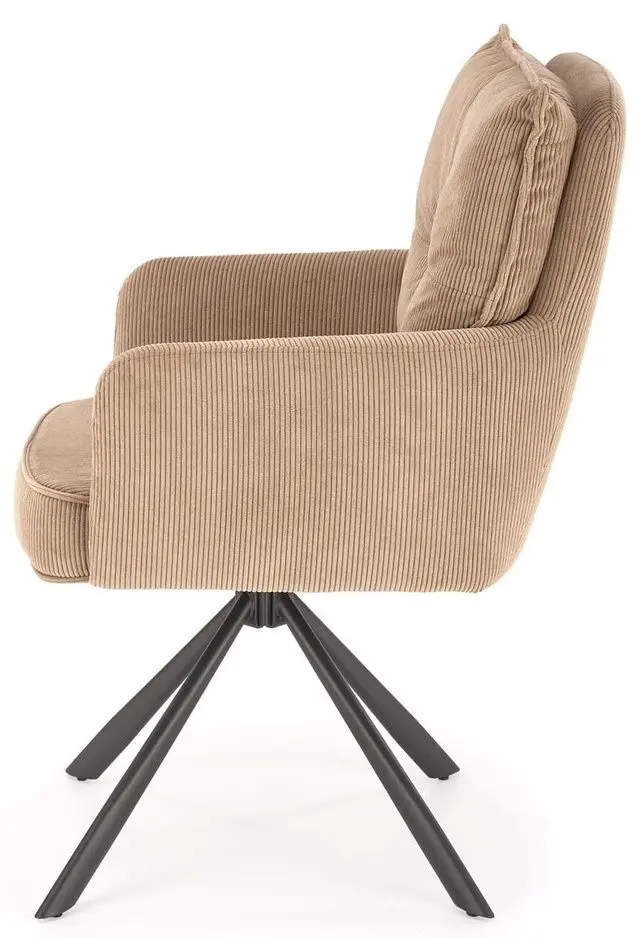 Scaun Halmar K528 (Cappuccino/Black)