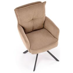 Scaun Halmar K528 (Cappuccino/Black) Thumb