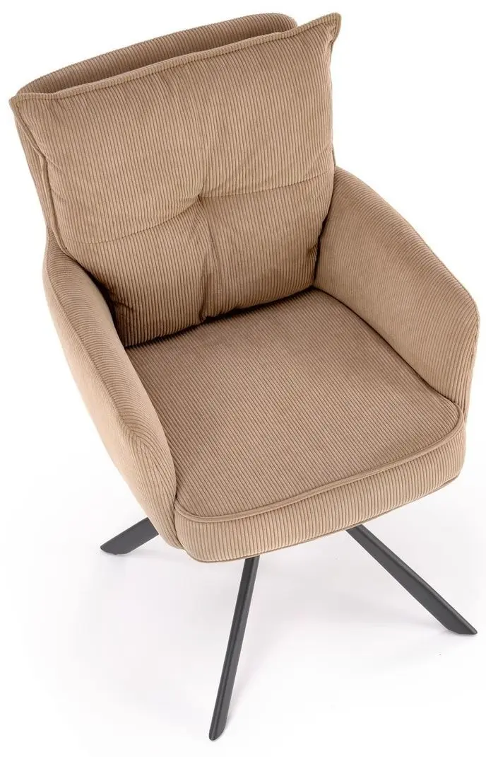 Scaun Halmar K528 (Cappuccino/Black)