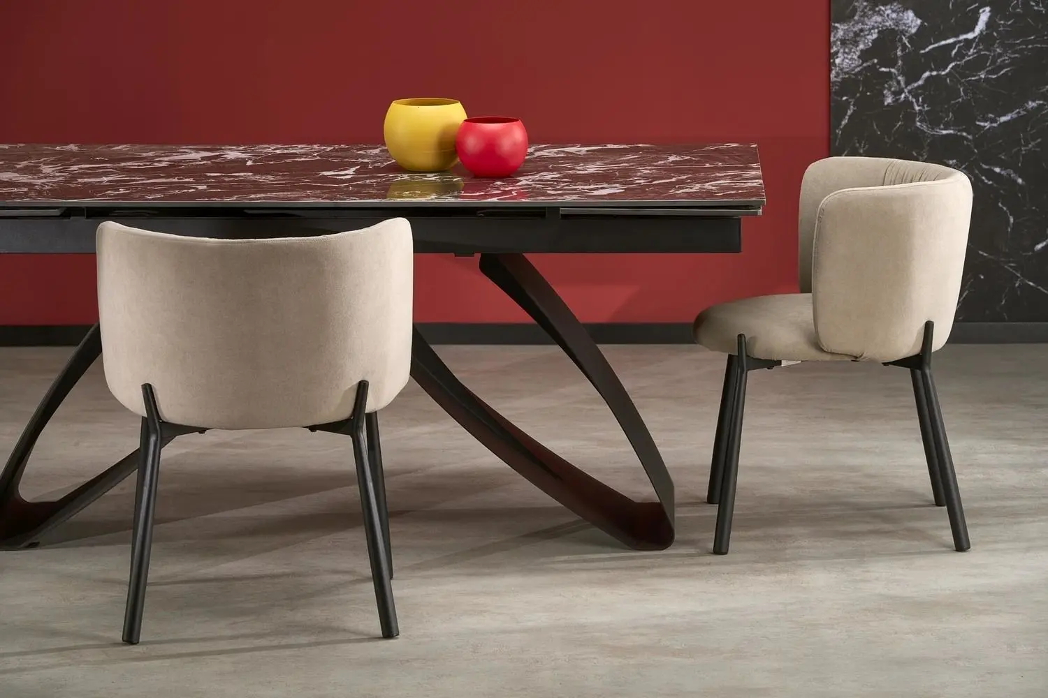 Scaun Halmar K531 (Beige/Black)