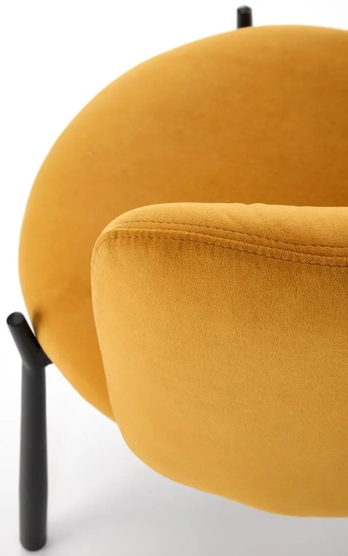 Scaun Halmar K531 (Mustard/Black)