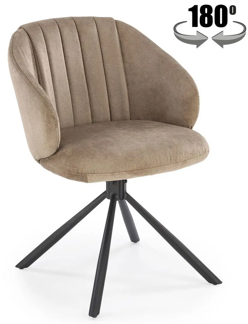 Scaun Halmar K533 (Cappucino/Black)