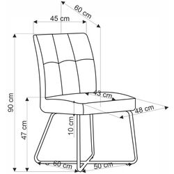 Стул Halmar K534 (Beige) Thumb