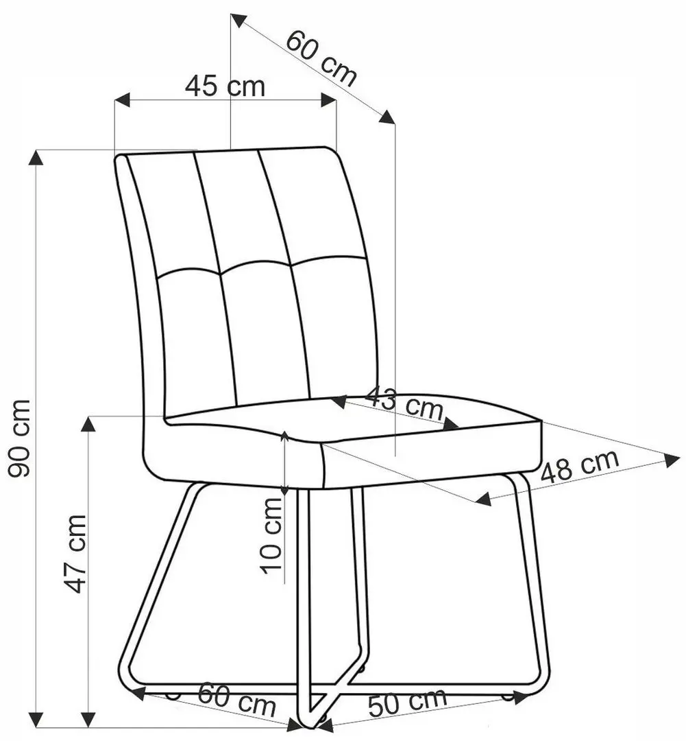 Scaun Halmar K534 (Grey) - 10