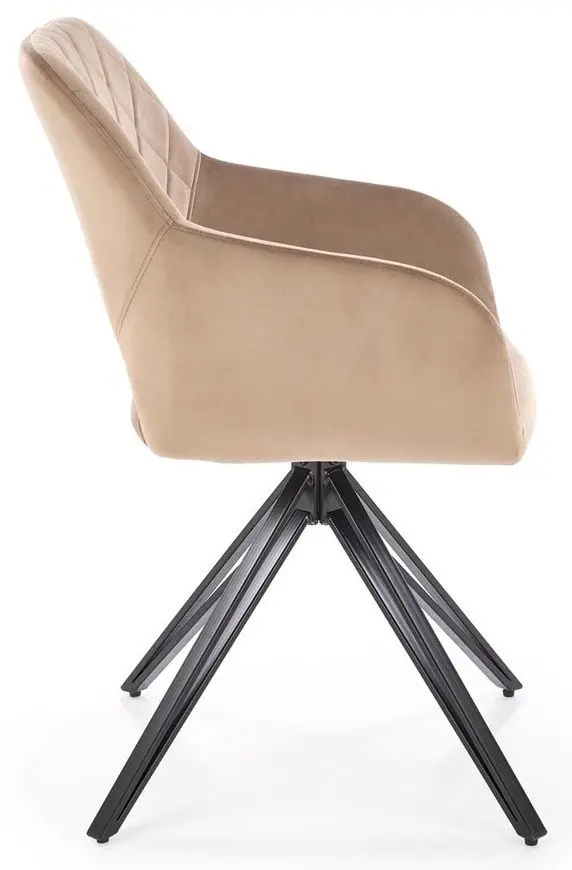 Scaun Halmar K535 (Beige/Black)