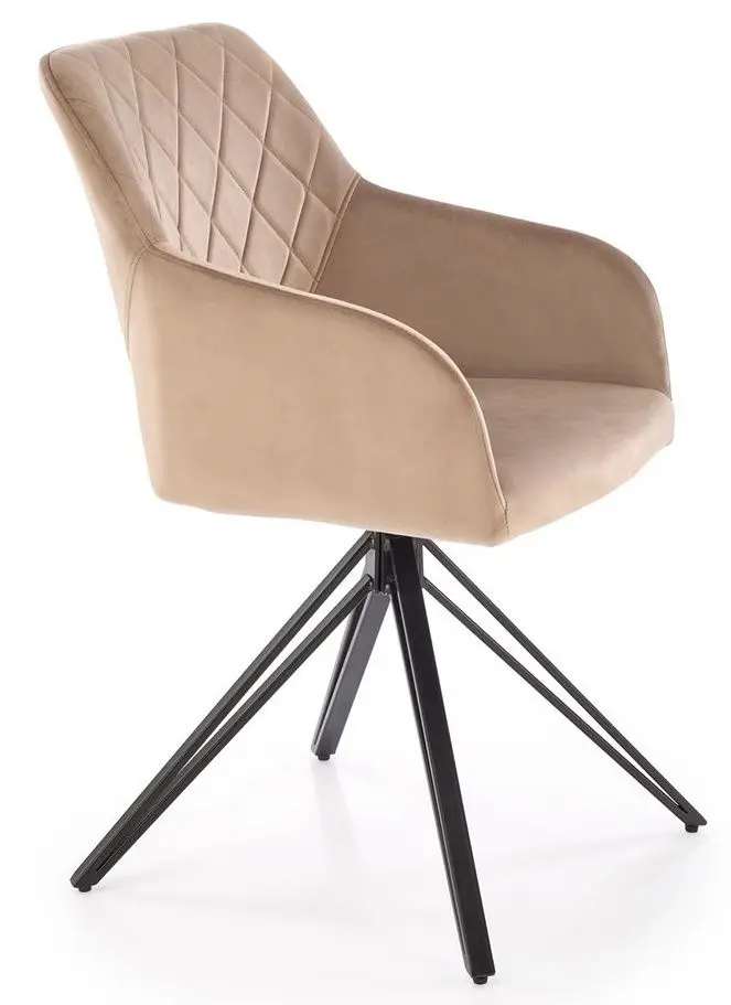 Scaun Halmar K535 (Beige/Black)